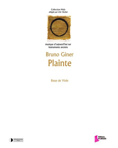 Plainte pour basse de viole — Bruno Giner