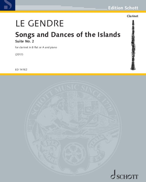 Songs and Dances of the Islands Suite No. 2 — Dominique Le Gendre