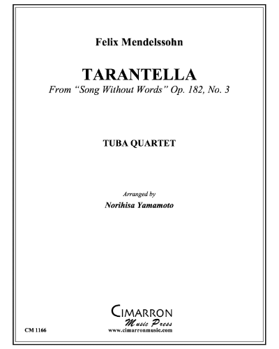 Tarantella, op. 182 No. 3 (from 'Song Without Words') — 门德尔松