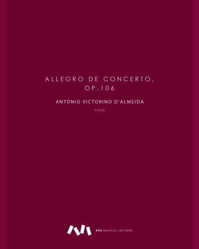 Allegro de Concerto, op. 106 — António Victorino d'Almeida