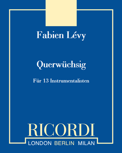 Querwüchsig — Fabien Lévy