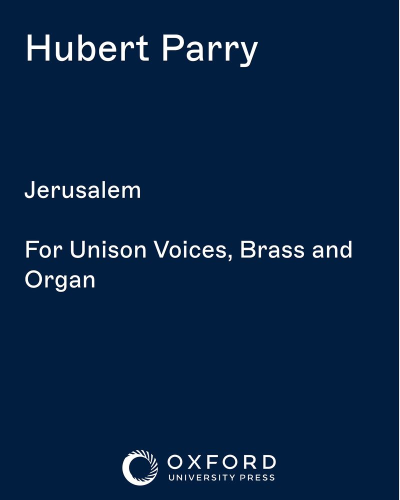 Jerusalem — 休伯特·帕里