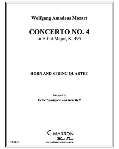 Concerto No. 4, K. 495 — Wolfgang Amadeus Mozart