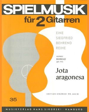 Jota aragonesa — Siegfried Behrend