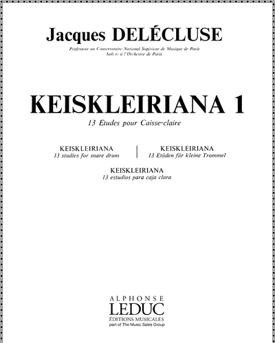 Keiskleiriana, Vol. 1 — Jacques Delécluse