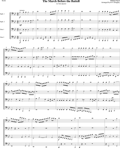 The March Before the Battell — 威廉·伯德
