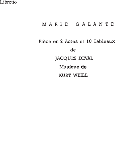 Marie-galante — 魏尔