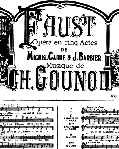 Faust No. 12 — Charles Gounod