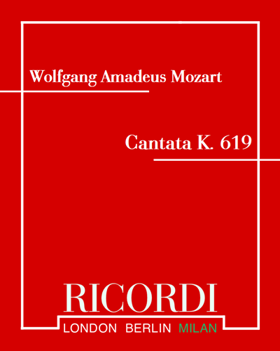 Cantata K. 619 — 莫扎特