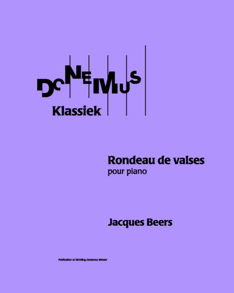 Rondeau de Valses — Jacques Beers