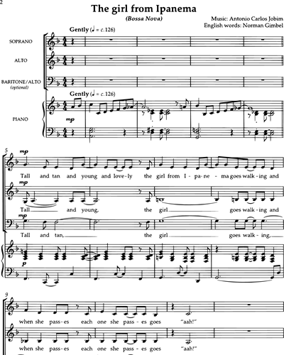 The Girl From Ipanema — Antonio Carlos Jobim