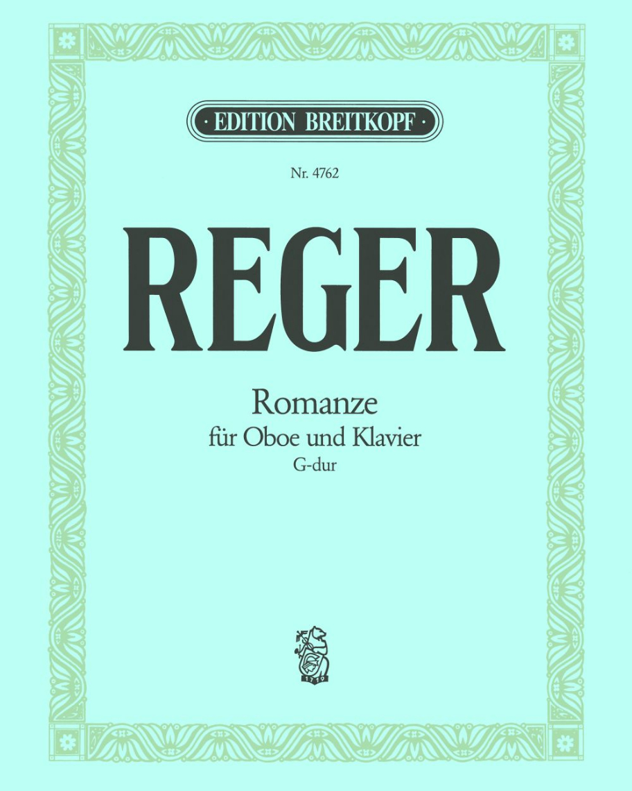 Romanze in G major (Transcription for Oboe and Piano) — Max Reger