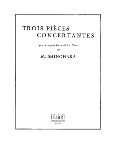 Trois pièces concertantes — Makoto Shinohara