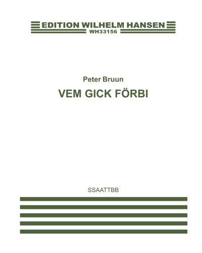 Ven Gick Förbi — Peter Bruun