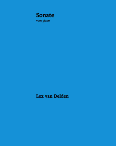 Sonata — Lex van Delden