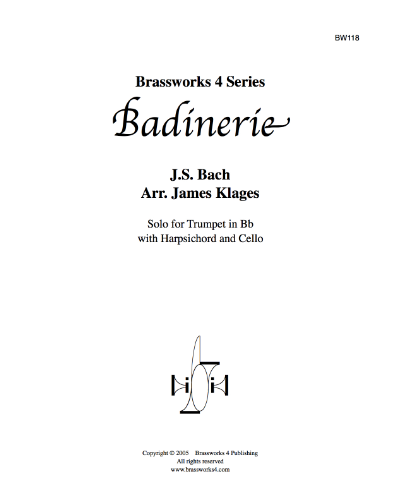 Badinerie, BWV 1067 — 巴赫