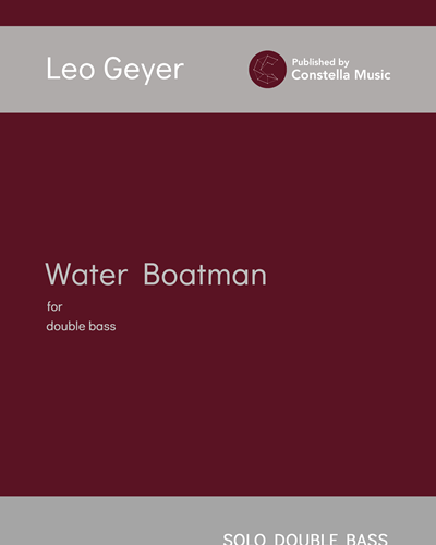 Water Boatman — Leo Geyer