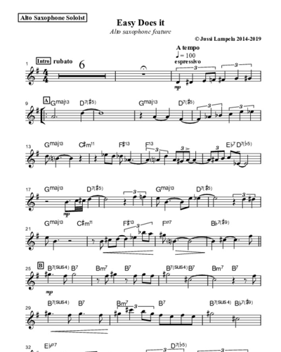 Easy Does It — Jussi Lampela