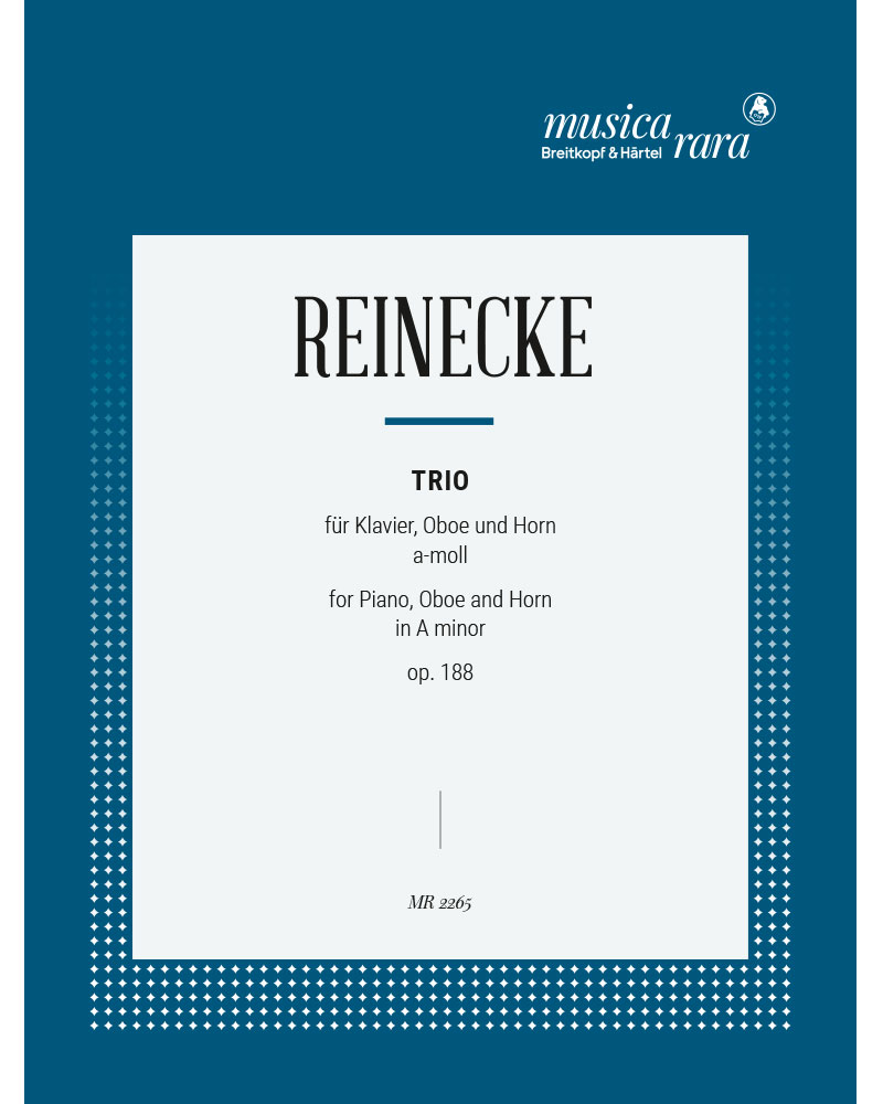 Trio in A minor, op. 188 — 赖内克