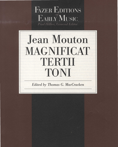 Magnificat tertii toni — Jean Mouton
