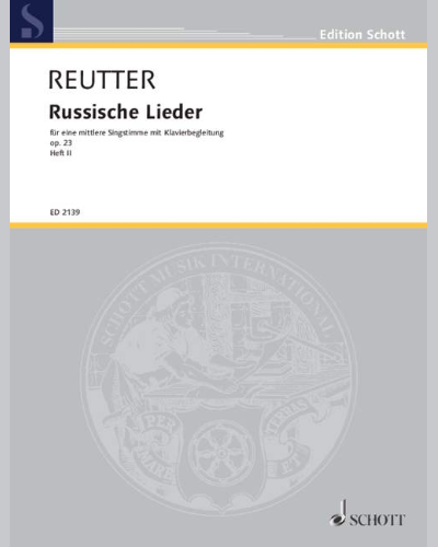 Russian Songs — Hermann Reutter