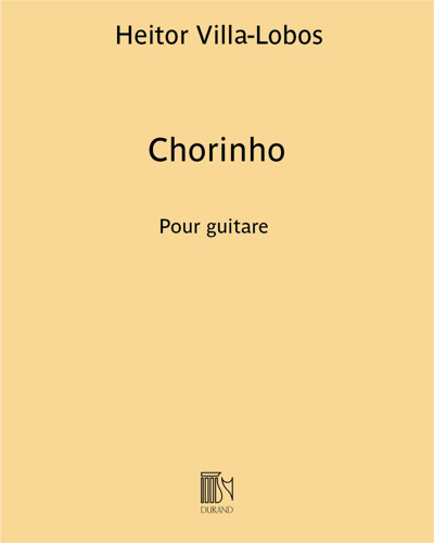 Chorinho (Extract No. 5 from 'Suite populaire brésilienne') — 维拉-洛博斯