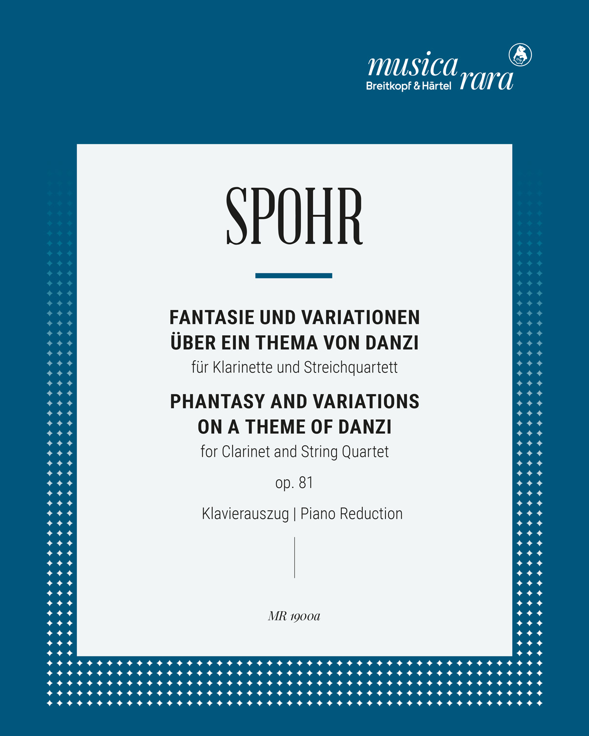 Phantasy and Variations on a Theme of Danzi, op. 81 — 施波尔