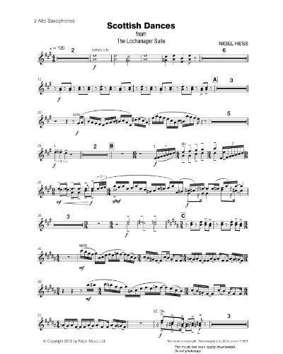 Scottish Dances (from 'The Lochnagar Suite') — Nigel Hess
