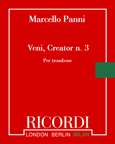 Veni, Creator No. 3 — Marcello Panni