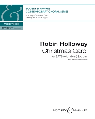 Christmas Carol for SATB & Organ — 罗宾·霍洛韦