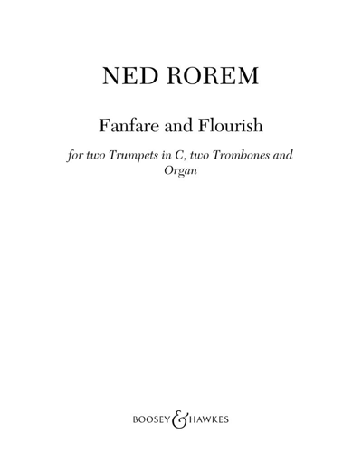 Fanfare and Flourish — 内德·罗雷姆