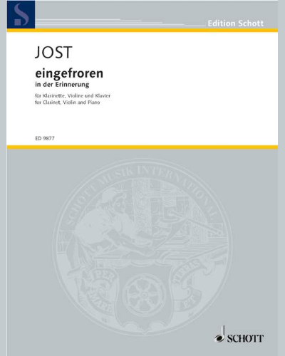 eingefroren — Christian Jost