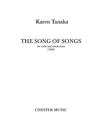 The Song of Songs — 田中凯伦