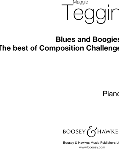 Blues and Boogies for Piano — Maggie Teggin