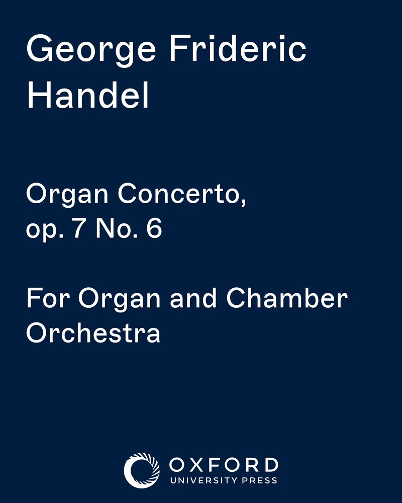 Organ Concerto, op. 7 No. 6 — 亨德尔