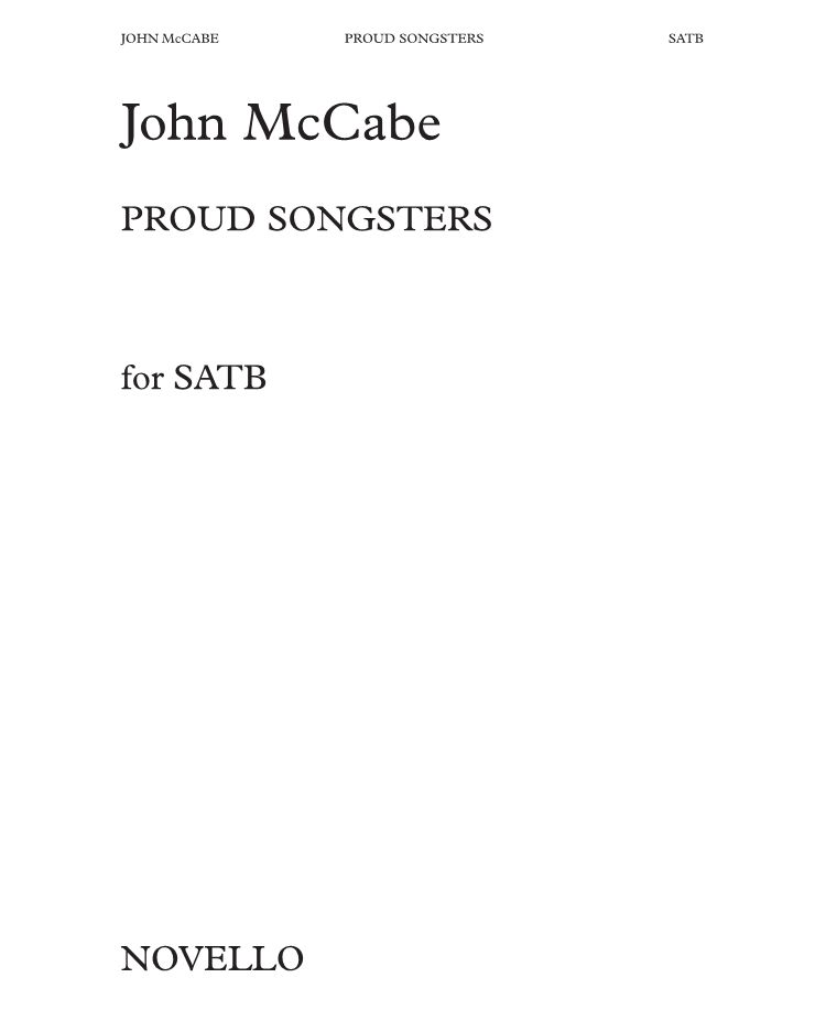 Proud Songsters — John McCabe