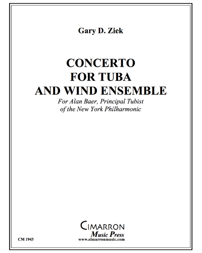 Concerto for Tuba and Wind Ensemble — Gary Ziek