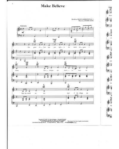 Make Believe (from 'Show Boat') — 杰罗姆·科恩