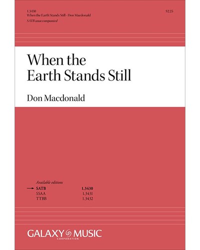 When The Earth Stands Still — Don Macdonald
