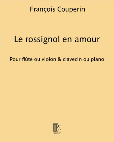 Le rossignol en amour — 库普兰