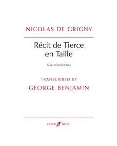 Récit de tierce en taille — Nicolas de Grigny