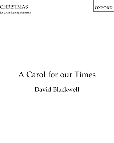 A Carol for our Times — David Blackwell