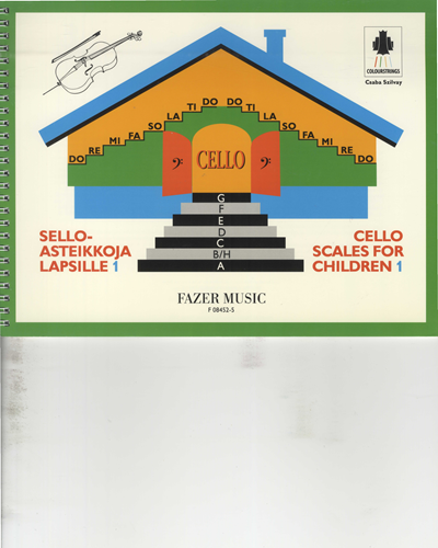 Colourstrings Cello ABC: Scales for Children 1 — László Rossa