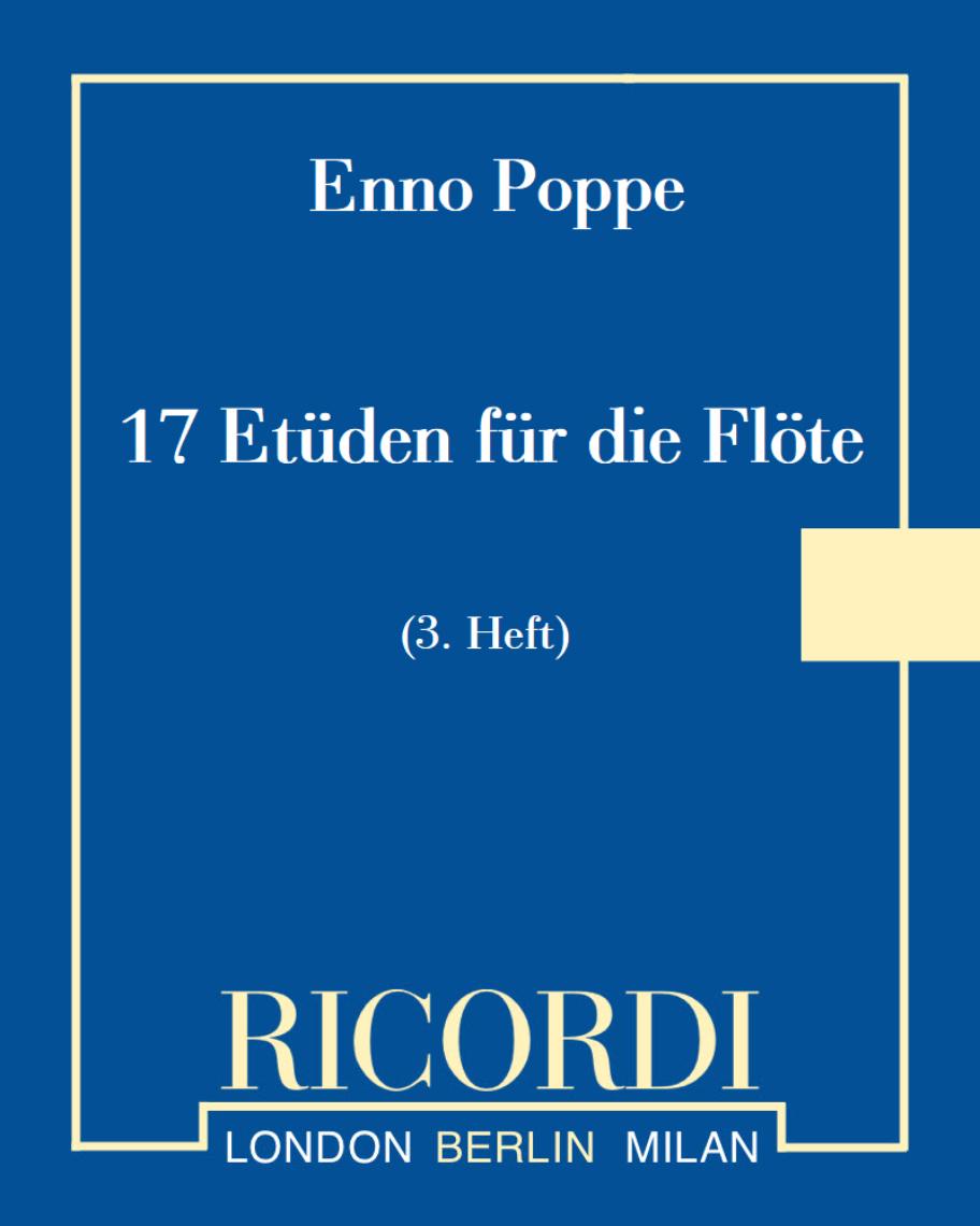Seventeen Etudes for Flute (Book 3) — Enno Poppe