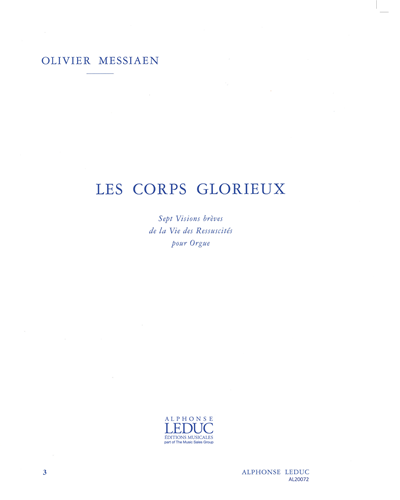 Les Corps Glorieux, Vol. 3 — 梅西安