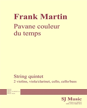 Pavane couleur du temps — Frank Martin