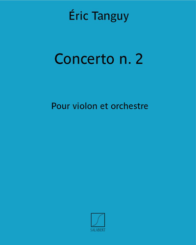 Concerto for Violin and Orchestra — Éric Tanguy