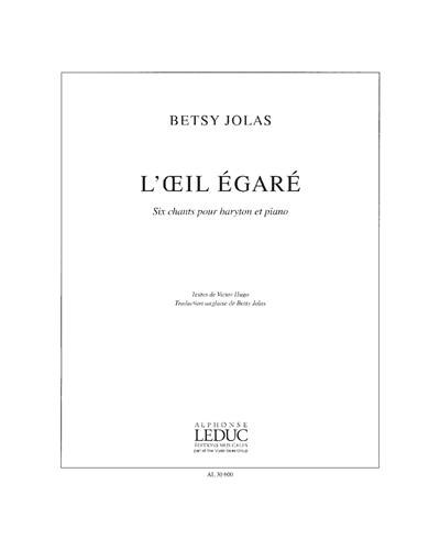 L'Œil Égaré — Betsy Jolas