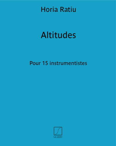 Altitudes — Horia Ratiu