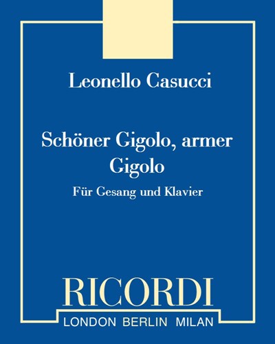 Schöner Gigolo, armer Gigolo — Leonello Casucci